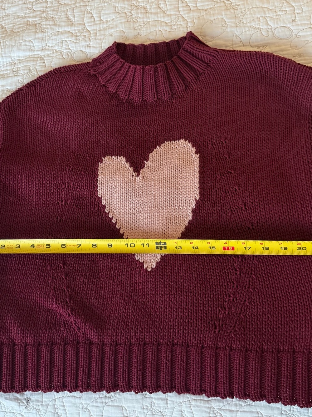 Anthropologie Pippa Mock Neck Sweater Extended Sleeve - Picture 3 of 7
